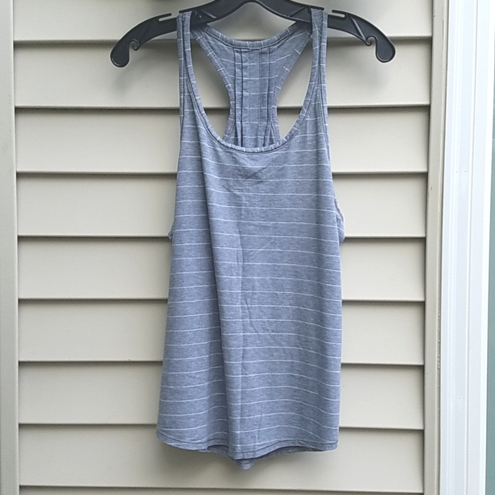 Lululemon athletica Heathered Gray Tank Top
